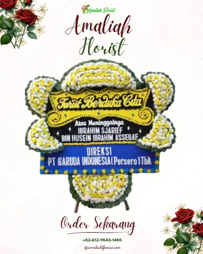 Papan Bunga Duka di Sananrejo